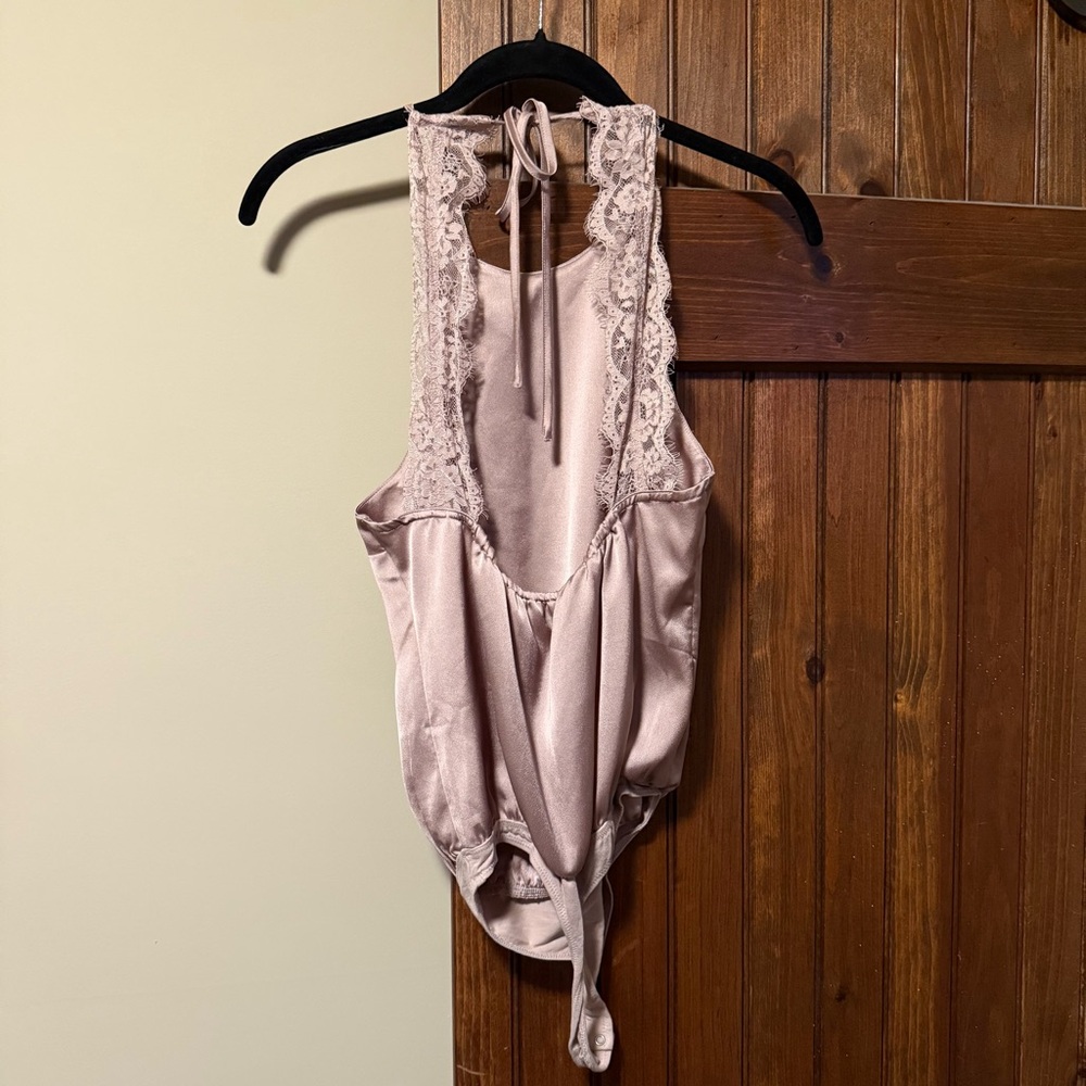 A&F Lace Back Bodysuit